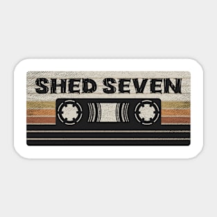 Shed Seven Mix Tape Sticker